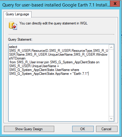 Query statement