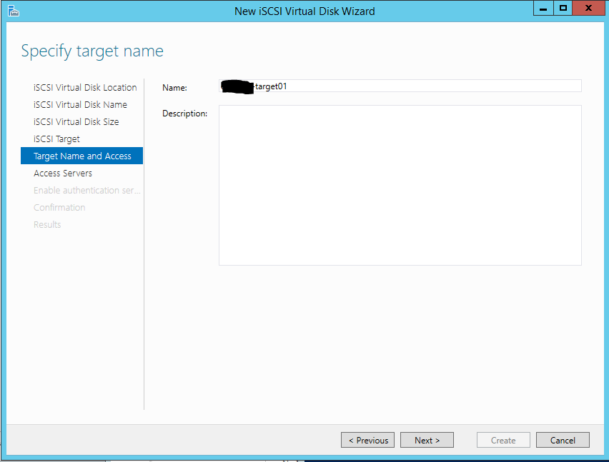 iSCSI Target Name