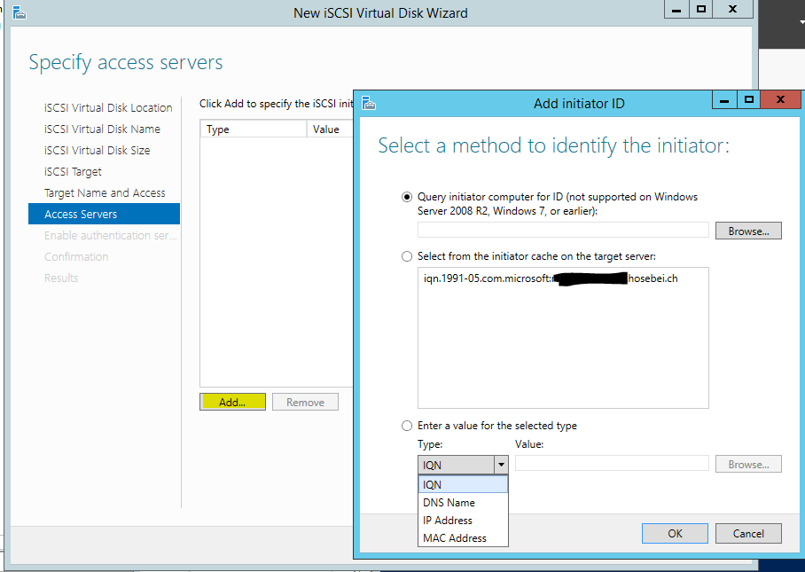 iSCSI Initiator