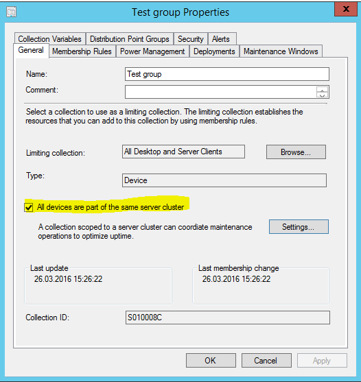 ConfigMgr Cluster Aware Updating