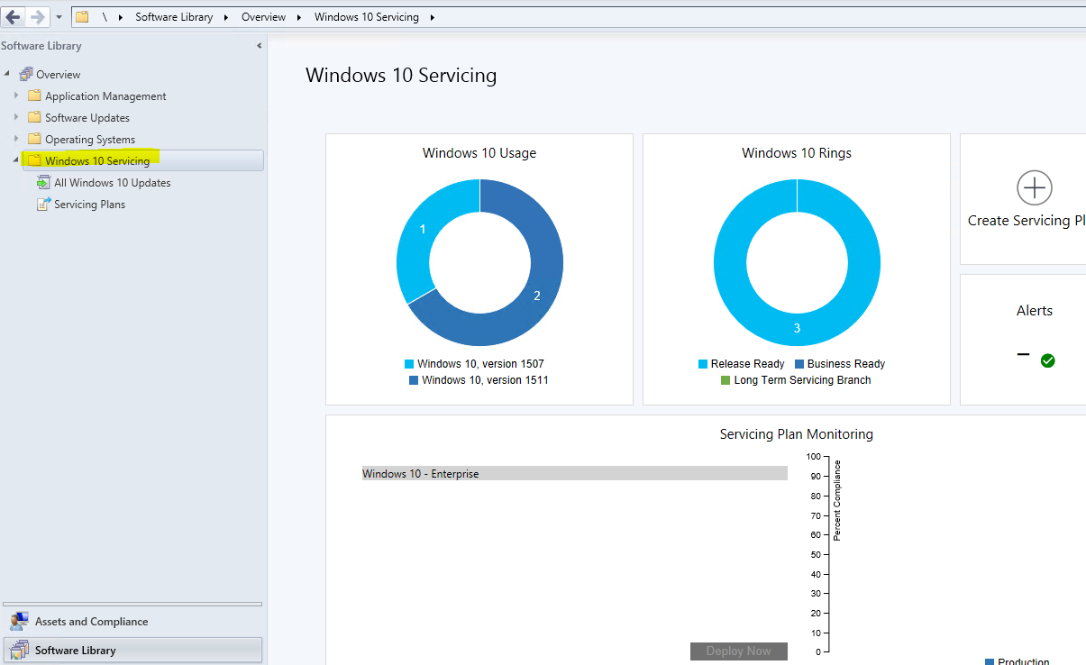 Windows 10 Servicing Dashboard