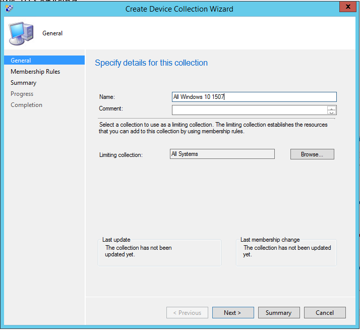 Create Collection