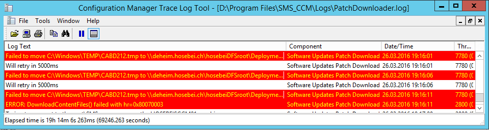 windows 10 servicing error 3