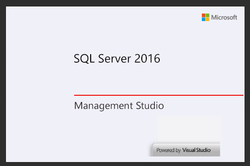 SQL Server Management Studio