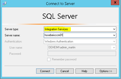 Integration Services