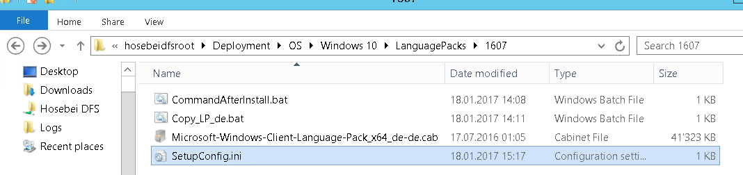 Package Folder